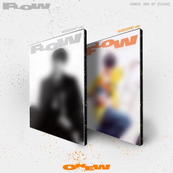 Onew • 3rd Mini Album : Flow ( Outbox / Cd + Photobook 1ea + Band Seal 1ea + Sticker 1ea +folded Post
