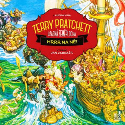 Audiokniha: Pratchett Terry • Hrrr na ně!  Úžasná zeměplocha / Čte Jan Zadražil (MP3-CD)