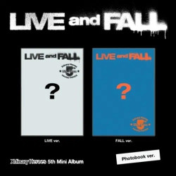 Xdinary Heroes • 5th Mini Album : Live And Fal (cd + 80p Photobook + Sticker Set + Trading Card 1ea +