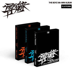 The Boyz • 9th Mini Album : Fuse Wire (platform) (out Case / Qr Card + Selfie Photo Card 1ea + Offici