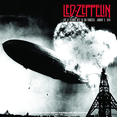 Led Zeppelin • Live At Filmore West, San Francisco  1969 / Coral Red Vinyl (LP)