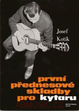 Josef Kotík: • První přednesové skladby pro kytaru