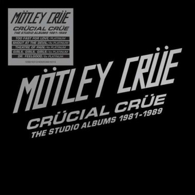 Mötley Crüe • Crücial Crüe / The Studio Albums 1981-1989 / Limited Edition (5CD)