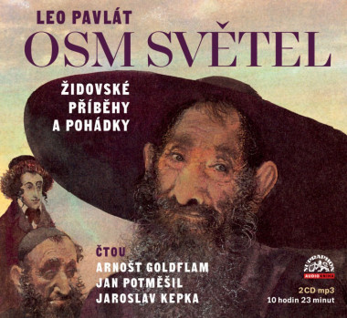 Audiokniha: Pavlát Leo • Osm světel: Židovské příběhy a pohádky (MP3-2CD)