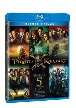 Piráti z Karibiku Kolekce 1.-5. (5BD)