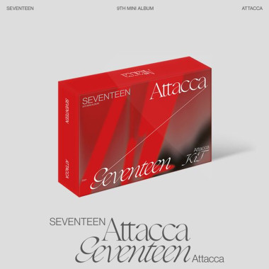 Seventeen • Attacca -kit Albu- / 9th Mini Album / W/ Photo Cards/postcard/user Guide