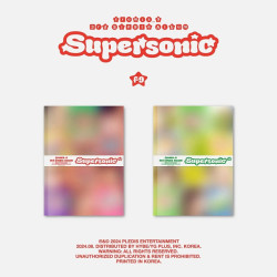 Fromis_9 • Supersonic (cd + 80p Photobook + Sticker 1ea + Lyric Card 1ea + Photo Card 2ea + Folded Po
