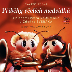 Audiokniha: Košlerová Eva • Příběhy včelích medvídků / Čte Václav Vydra nejml. (MP3-CD)