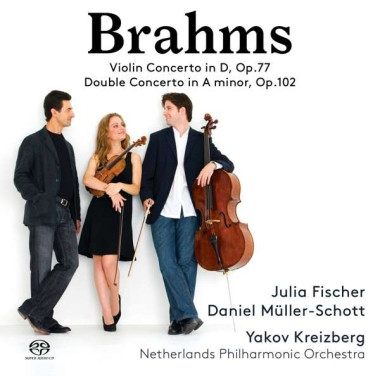 FISCHER JULIA, DANIEL MÜLLER-S • BRAHMS: VIOLIN CONCERTO IN D & DOUBLE