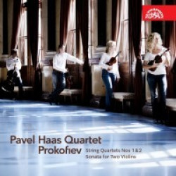 Pavel Haas Quartet • Prokofjev : Smyčcové kvartety č. 1 a 2 / Sonáta pro dvoje housle C dur op. 56