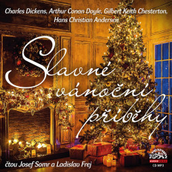 Audiokniha: Dickens, Doyle, Chesterton, Andersen • Slavné vánoční příběhy / Čtou Somr Josej a Frej Ladislav (MP3-CD)