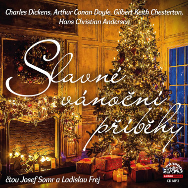 Audiokniha: Dickens, Doyle, Chesterton, Andersen • Slavné vánoční příběhy / Čtou Somr Josej a Frej Ladislav (MP3-CD)