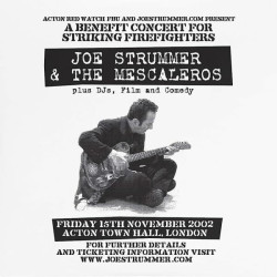 Strummer Joe & The Mescaleros • Live At Acton Town Hall (2LP)