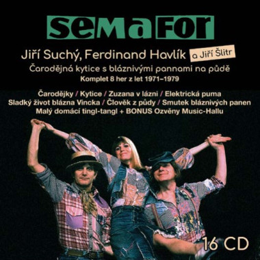 Semafor / Suchý Jiří / Šlitr Jiří • Komplet her z let 1971-1979 (16CD)