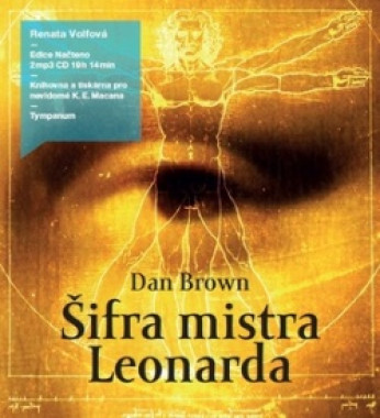 VOLFOVÁ RENATA • BROWN: ŠIFRA MISTRA LEONARDA (MP3-CD)