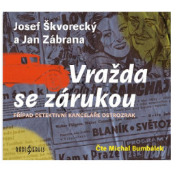 Audiokniha: Škvorecký J. a Zábrana J. • Vražda se zárukou / Čte Bumbálek Michal (MP3-CD)