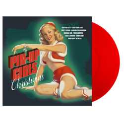 Výber • Pin-Up Girls Christmas / Transparent Red Vinyl (LP)